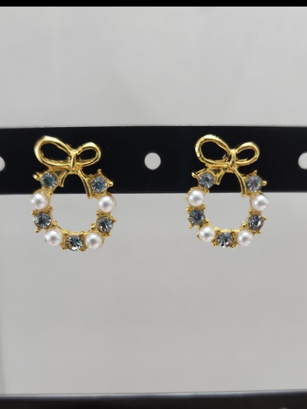 1pair European & American Classic French Fashionable Korean Style Earrings For